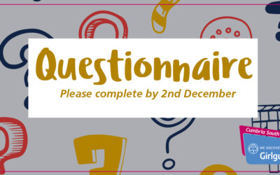 Questionnaire for Girlguiding Cumbria South